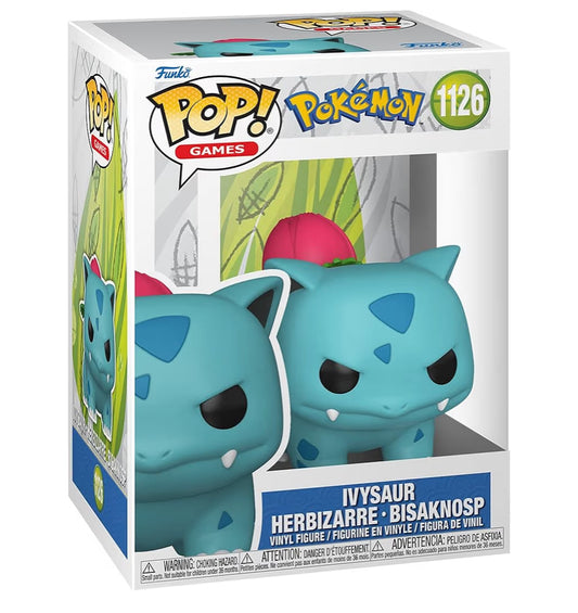 Funko Pop! Games: Pokemon - Ivysaur - Collectible Vinyl Figure
