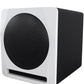 Rockville 2 APM6W 6.5" Powered Studio Monitors+Active 10" Subwoofer+Stands+Pads