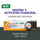 ARM & HAMMER Essentials Fluoride-Free Toothpaste Whiten + Activated Charcoal (Pack of 4)4.3oz - Clean Mint