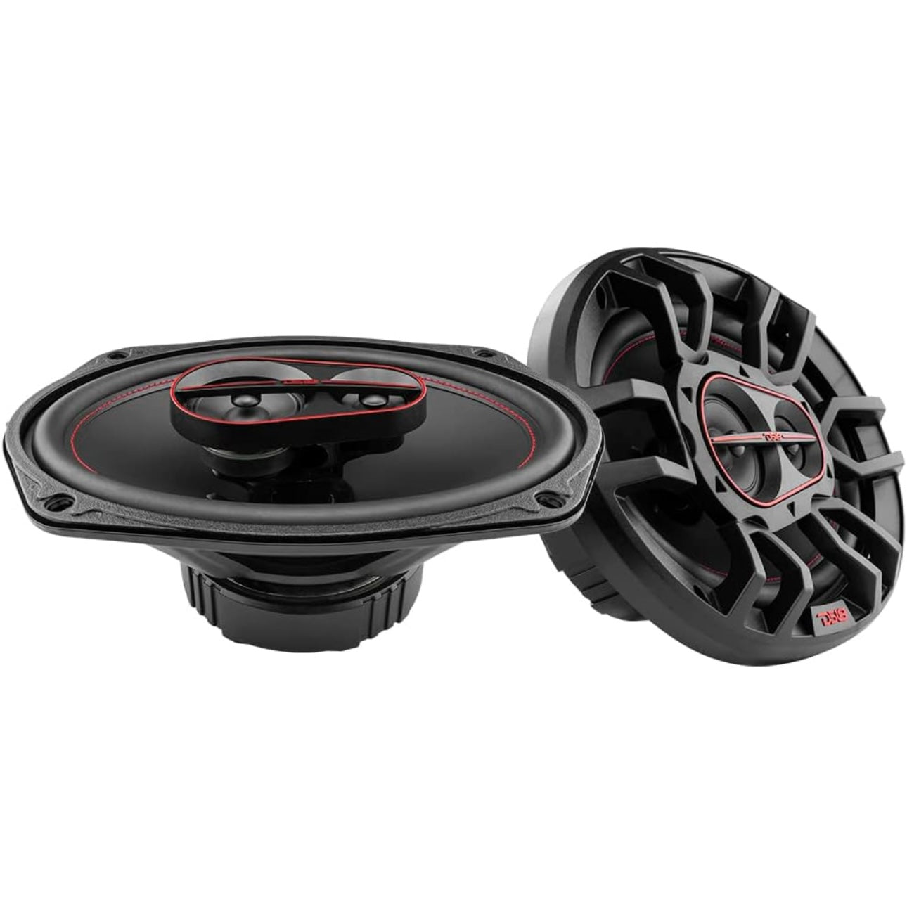 DS18 G6.9Xi GEN-X 6x9 3-Way Coaxial Speakers 180 Watts 4-Ohm Grill Included - Full Range Speaker