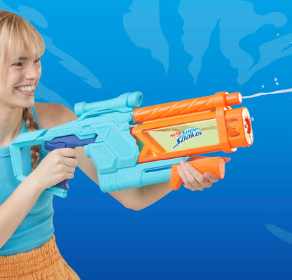 Nerf Super Soaker Mega Dunk-Fill Water Blaster, Easy Instant Fill Tank, Just Dunk & Go, 33.9 Fluid Ounce Tank, Water Toys, Ages 6+