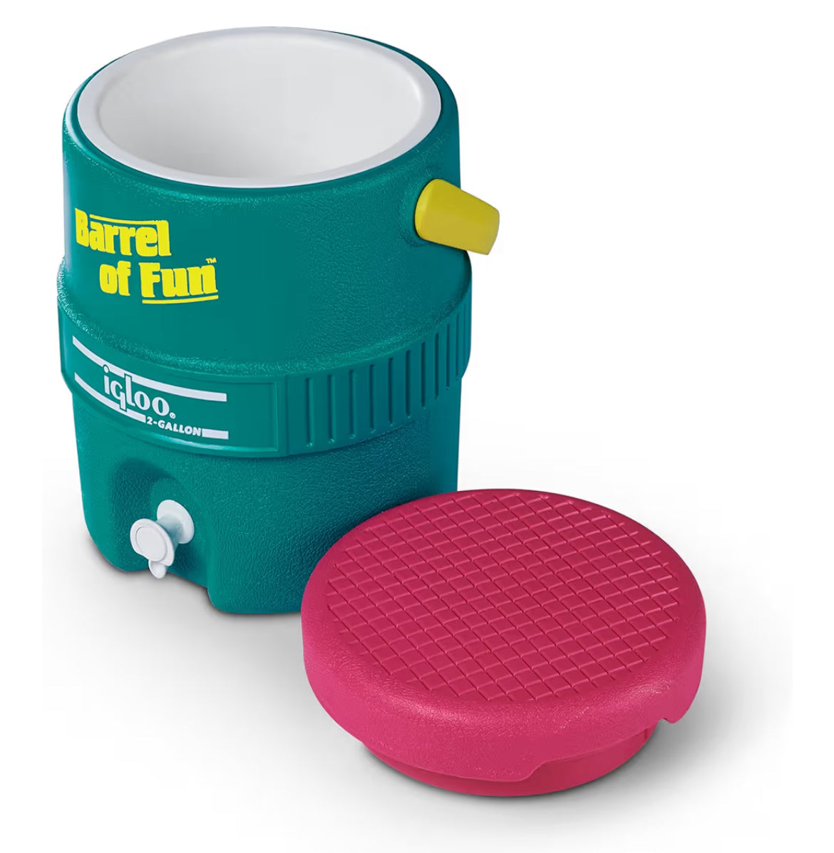 Igloo Retro 2-Gallon Party Water Jug Cooler – Durable & Insulated - (Jade)