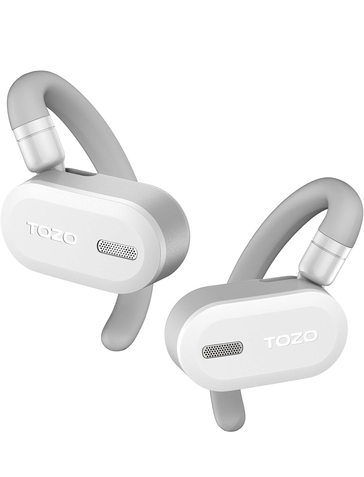 True Open Ear Wireless Lightweight w/ Multi-Angle, Dual-Axis Design for Long-Lasting Comfort - White