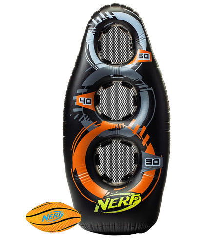 NERF Inflatable Target Set - Proshot Kids Football Blaster Game Set - 50" Standing Pop Up