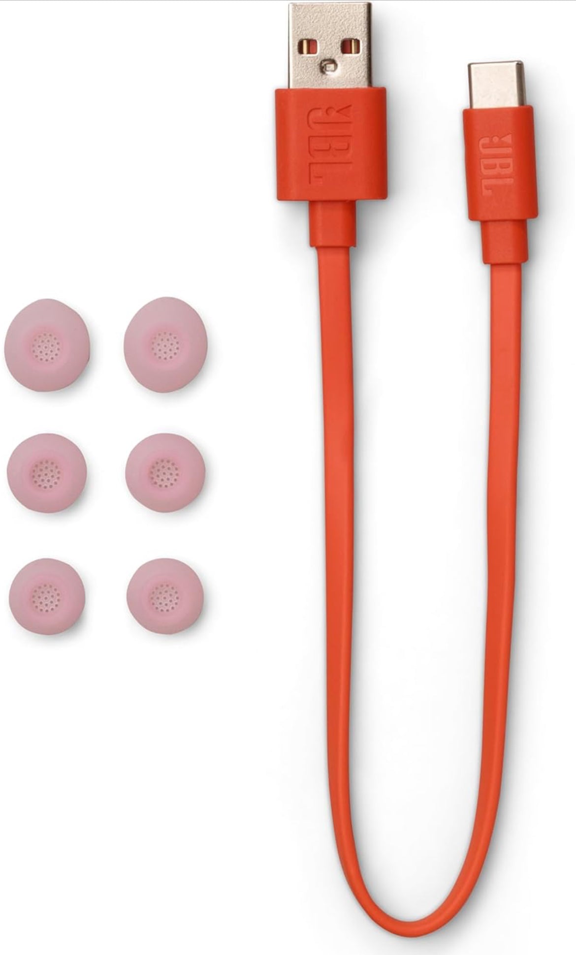 JBL Vibe Buds 2 - True Wireless Noise Cancelling Earbuds Pure Bass Sound & Smart Ambient Technology - (Pink)