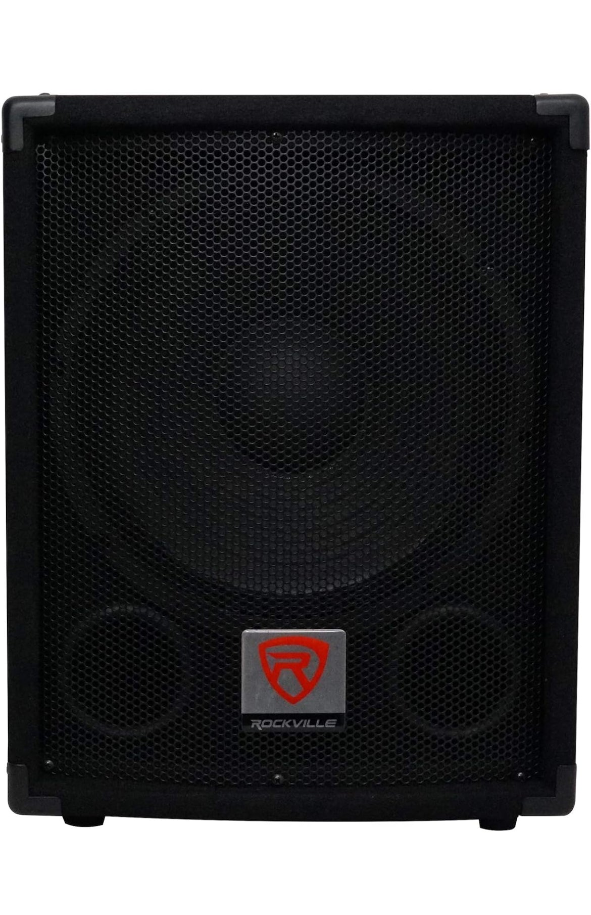 Rockville 2 SBG1124 12" 600 Watt Passiewe 4-Ohm Pro DJ Subwoofers, MDF/Paalbevestiging
