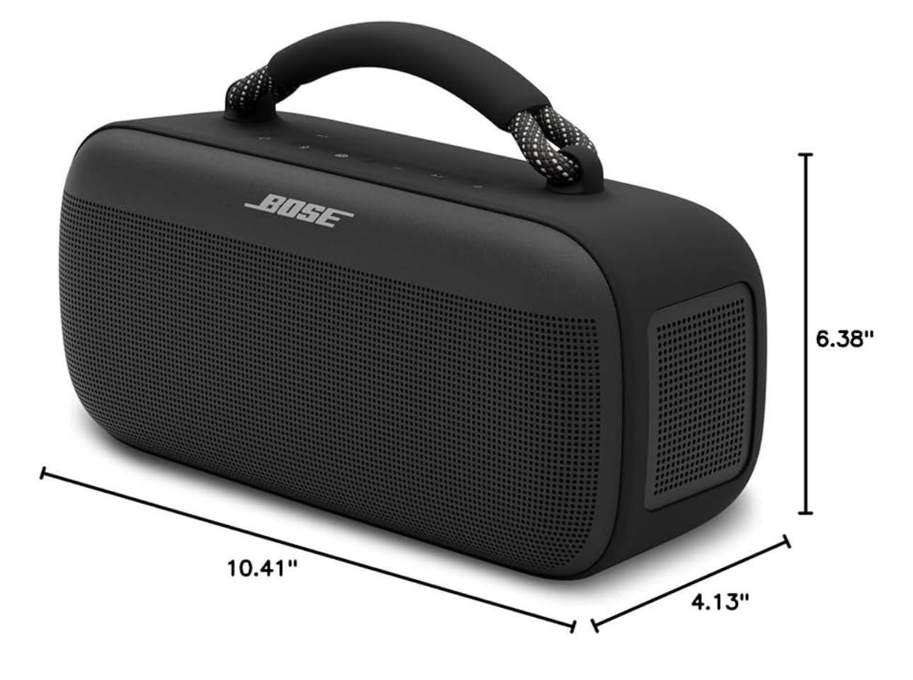 Bose SoundLink Max Portable Speaker, Large IP67 Waterproof Bluetooth Speaker - Black