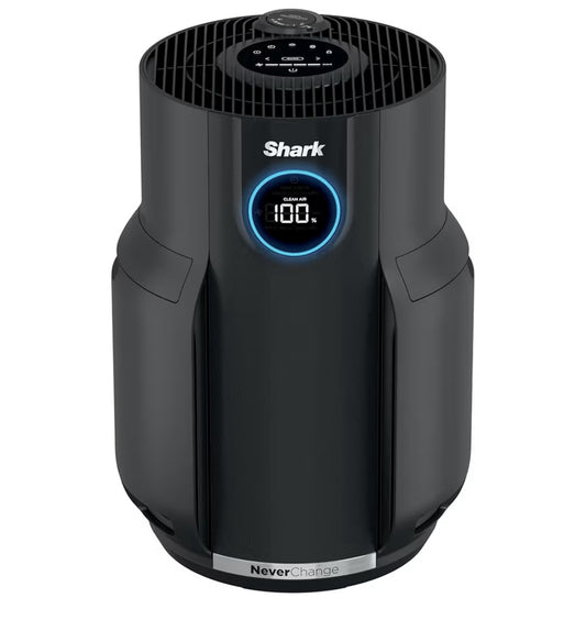 Shark Air Purifiers for Home Large Room w/  5 Year HEPA Filter Odor Neutralizer - Charcoal