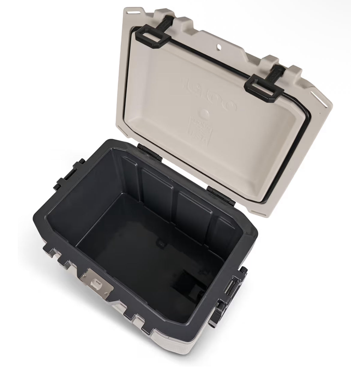 Igloo Trailmate Cooler 50Qt Durable Insulated Hard Shell Ice Chest - Bone