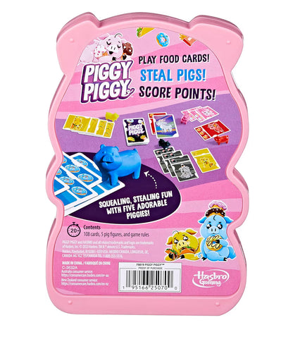 Hasbro Gaming Piggy Piggy Card Game - Family Games for Kids - Teens, and Adults - 2 to 6 Players