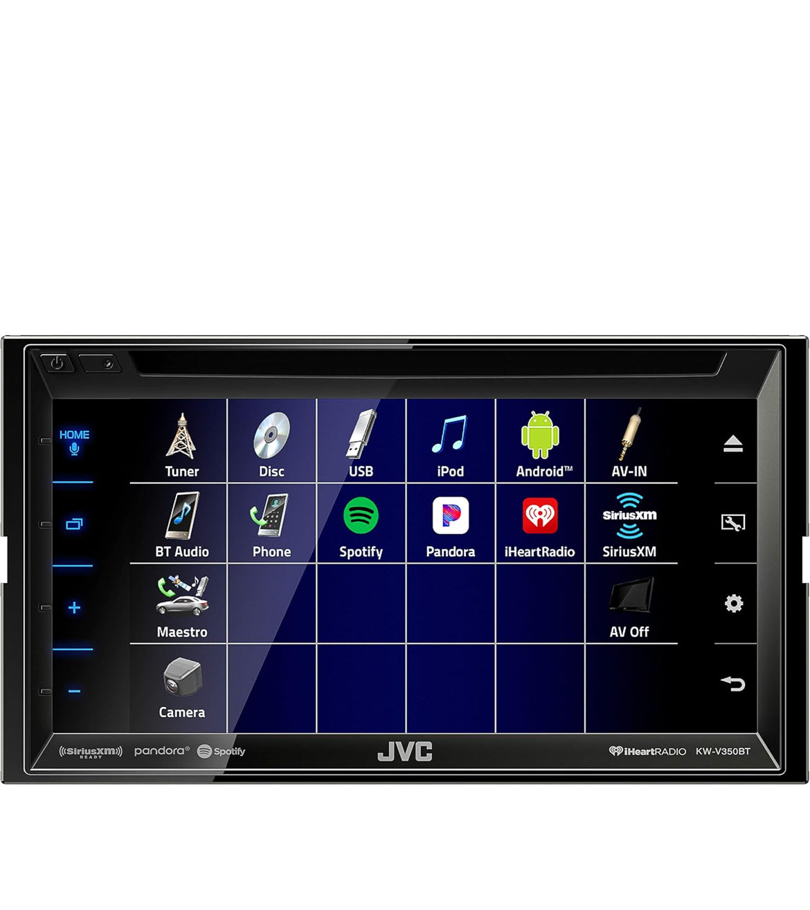 JVC KW-V350BT Multimedialontvanger met Bluetooth