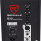 Rockville Pair DPM5B 5.25" 300w Active Studio Monitors - BUNDLE