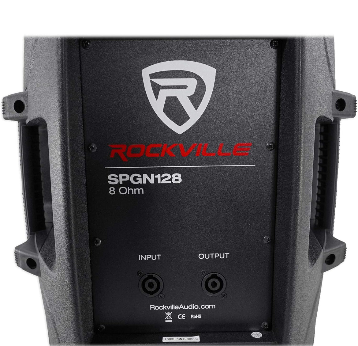 BUNDLE (2) Rockville SPGN128 12" 8-Ohm Passive 2400w DJ PA Speakers PACKAGED