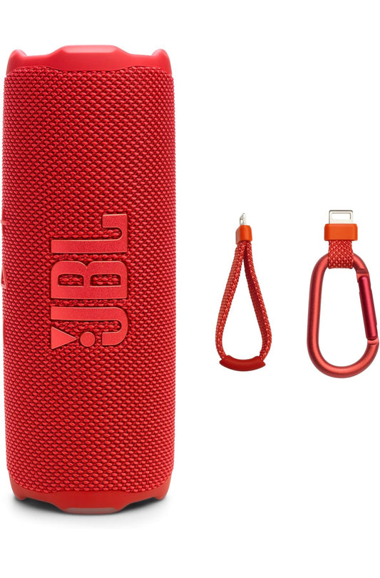 JBL Flip 7 - Portable Waterproof and Drop-Proof Speaker with Interchangeable Accessories (Red)