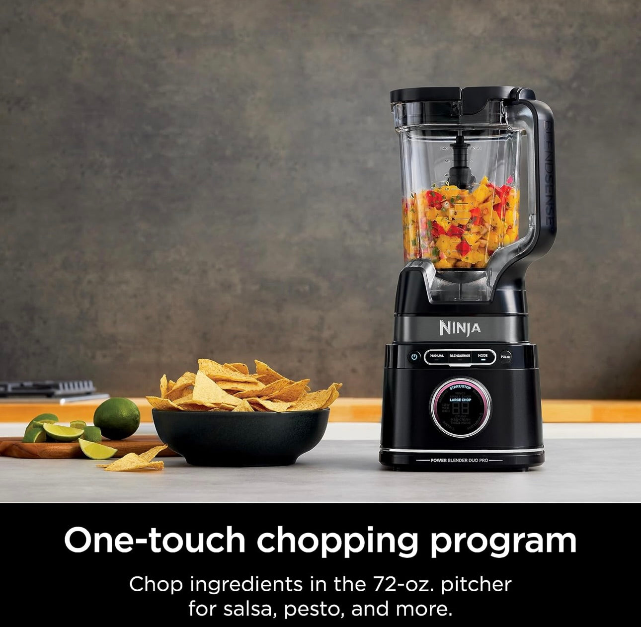 Ninja Detect Power Blender Pro + Personal Single-Serve, BlendSense Technology Compact Kitchen Countertop, 1800 P-Watts, 72 oz. Pitcher, (2) 24 oz. Cups - Black TB301