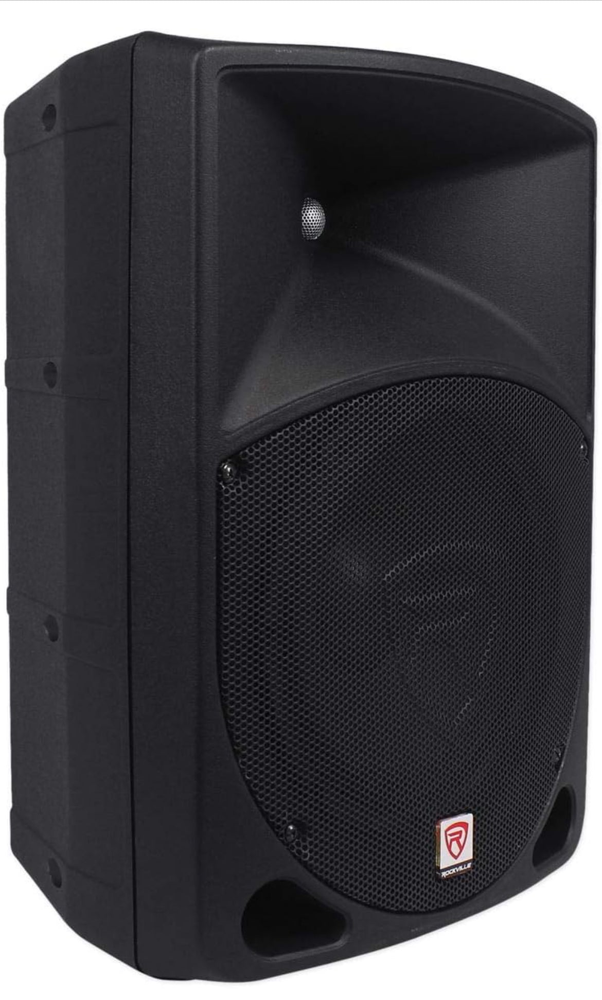 Rockville RPG10 10" 600W Powered DJ PA Speaker System, Deep Bass, 2 Channel Mixer, EQ - Perfect for Live Music, Events, and Parties