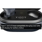 Golden X1 Wireless Earbuds Balanced Armature Driver and Hybrid Dynamic OrigX Pro, LDAC & Hi-Res Audio Wireless, Noise Cancellation - Galaxy Black/Blue