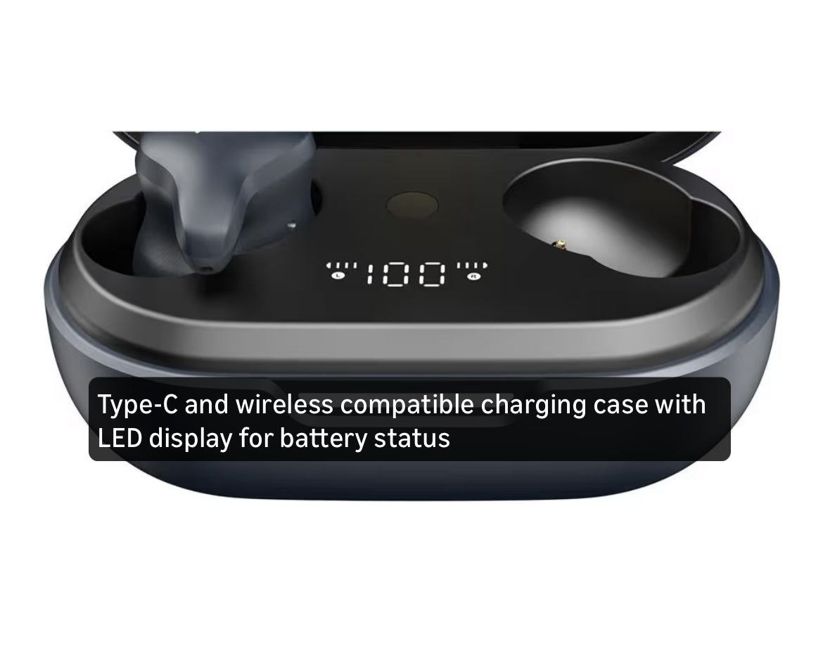 Golden X1 Wireless Earbuds Balanced Armature Driver and Hybrid Dynamic OrigX Pro, LDAC & Hi-Res Audio Wireless, Noise Cancellation - Galaxy Black/Blue