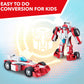 Transformers Playskool Heroes Rescue Bots Academy Road Rescue Team Trailer 4-Pack Converting Toy