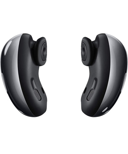 SAMSUNG Galaxy Buds Live Ware Koordlose Oorfone Amerikaanse Weergawe Aktiewe Geraaskansellasie Koordlose Laaikissie Ingesluit, Mystic Black