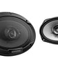 Kenwood KFC-S1666 6.5”+Kenwood KFC-S6966 6X9” Super Loud Car Audio Speakers