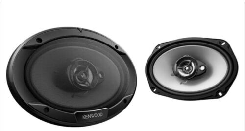 Kenwood KFC-S1666 6.5”+Kenwood KFC-S6966 6X9” Super Loud Car Audio Speakers