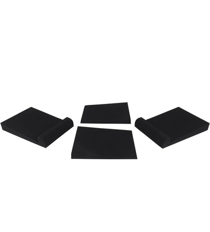 Rockville 2 APM8B 8" 500W Aktiewe Ateljeemonitors+Stande+Kussings en Oorfone