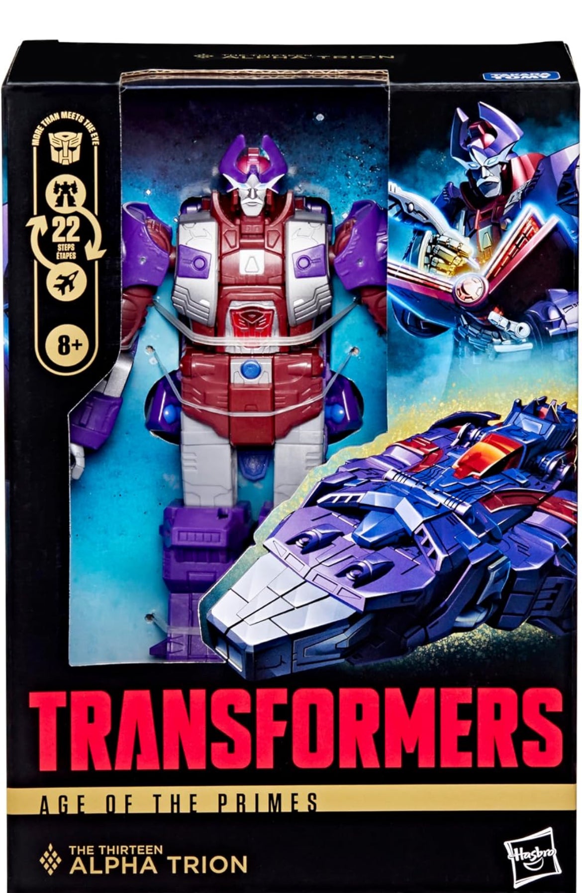 Transformers Age of The Primes The Thirteen Alpha Trion, Voyager Class 7-Inch Converting Action Figure, Robot Toys for Ages 8+