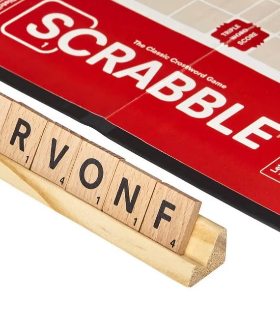 Hasbro Gaming Scrabble Board Game - Classic Word Games - The Classic Crossword Game