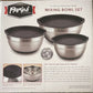 6-piece stainless steel Mixing Bowl Set Non-Slip Silicone Bottom & Tight Lids