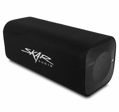 NUWE SKAR AUDIO SK8TBV ENKEL 8" 400W MAKS KRAG DUBBELE STEMSPOEL GEVENTILEERDE BASBUIS