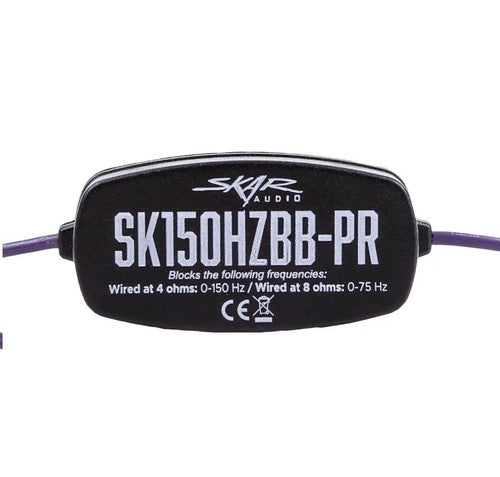 SKAR AUDIO ELITE FREQUENCY FILTERS ELIMINATES FREQUENCIES 0-150 Hz AT 4Ω - PAIR