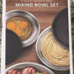 6-piece stainless steel Mixing Bowl Set Non-Slip Silicone Bottom & Tight Lids