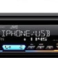 JVC Single-Din Built-in Bluetooth Dual Phone CD MP3 Android Music Playback Radio