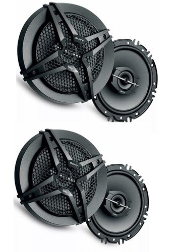 2 PAIRS  SONY XS-GTF1639 6.5" 540 WATTS 3-WAY CAR AUDIO COAXIAL SPEAKERS