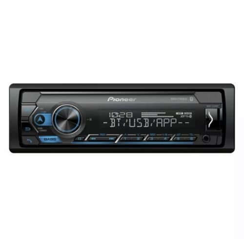 Pioneer 1-Din Bluetooth Digital Media Receiver and 2 PAIRS 6.5" Coaxial Speakers