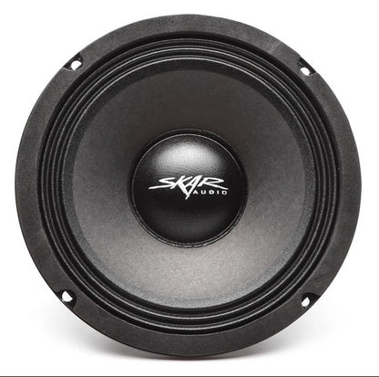 SKAR AUDIO FSX8-4 350-WATT ENKEL 8-DUIM 4 OHM MIDDELREEKS HOË-END LUIDSPREKER
