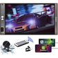 DOUBLE DIN BT Stereo 7” Touchscreen Apple CarPlay Android Auto Voice Control