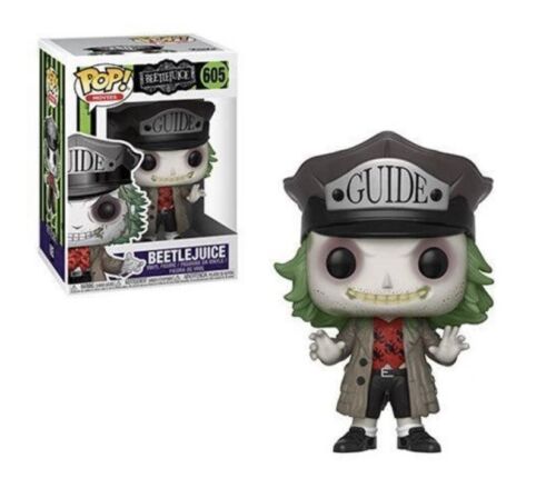 FUNKO POP! MOVIES : BEETLE JUICE with HAT (605) VINYL BRAND NEW