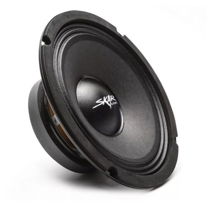 SKAR AUDIO FSX8-4 350-WATT ENKEL 8-DUIM 4 OHM MIDDELREEKS HOË-END LUIDSPREKER