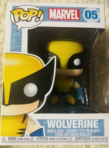 FUNKO POP! MARVEL : WOLVERINE (05) BOBBLE HEAD VINYL BRAND NEW