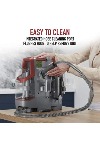 Hoover Spotless Powerful Portable Carpet Vacuum & Upholstery Spot Cleaner | Red