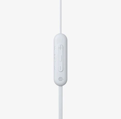 Sony WC100 Draadlose in-oor Bluetooth-koptelefoon met ingeboude mikrofoon - WIT