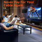TV Antenna Digital HD Antena Indoor 5600 Miles Range HDTV 1080P 4K 13ft Cable!!!
