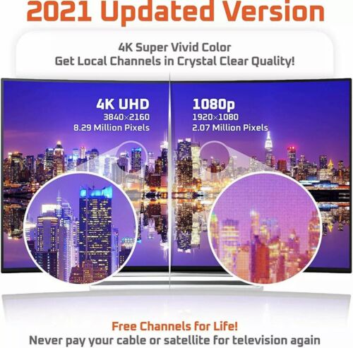TV Antenna Digital HD Antena Indoor 5600 Miles Range HDTV 1080P 4K 13ft Cable!!!