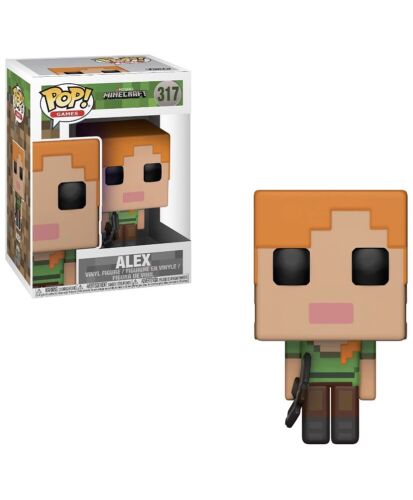 FUNKO POP! Games: Minecraft - ALEX (319) Collectible Figure - NEW