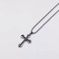 NEW FASHION JEWELRY CROSS NECKLACE UNISEX/MEN/WOMEN STAINLESS STEEL 50 CM