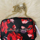 VICTORIA SECRET LIMITED EDITION RED ROSES PRINT WOMEN SLING  BAG | NEW WITH TAG