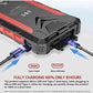 Universal Solar Fast Charger 38800mAh, Wireless Charger - RED