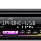 JVC Single-Din Built-in Bluetooth Dual Phone CD MP3 Android Music Playback Radio